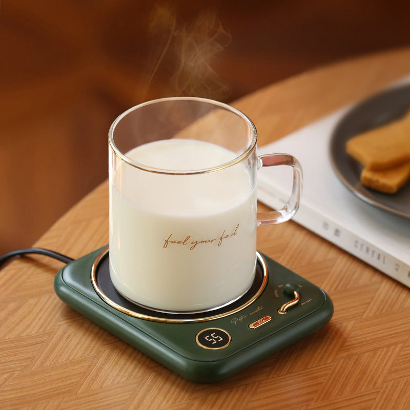 Portable 55 Degree Constant Temperature Coaster Without Heart